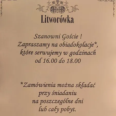 Affittacamere Litworowka Biały Dunajec