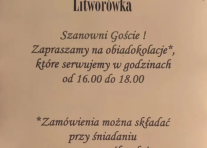 בית הארחה Litworowka ביאלי דונאייק